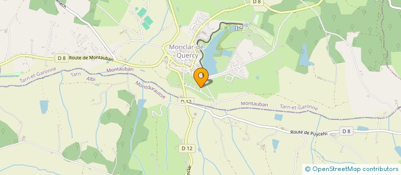 localisation de l'entreprise JJML  MONCLAR-DE-QUERCY