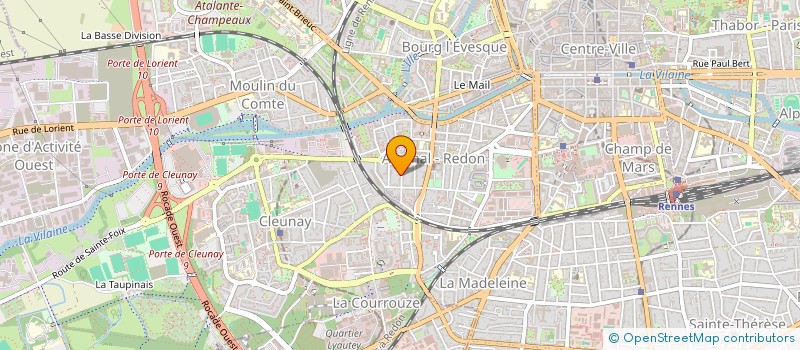 localisation de l'entreprise JJMP LE BOUEC  RENNES