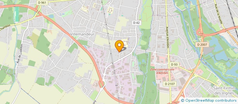 localisation de l'entreprise JJP ELITE FORMATION à VILLEMANDEUR