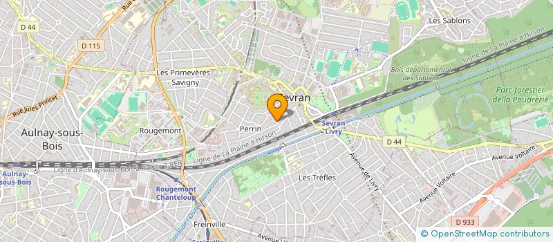 localisation de l'entreprise JJPG à SEVRAN