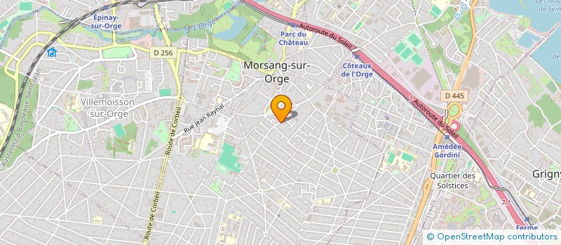 localisation de l'entreprise JJPI à MORSANG-SUR-ORGE