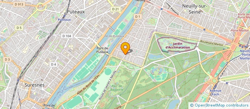 localisation de l'entreprise JJPS à NEUILLY-SUR-SEINE