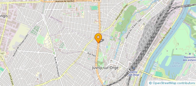 localisation de l'entreprise JJR à JUVISY-SUR-ORGE