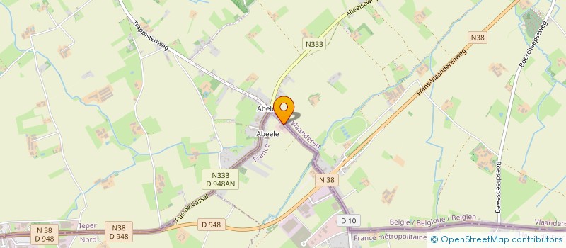 localisation de l'entreprise JJR SUD  BOESCHEPE