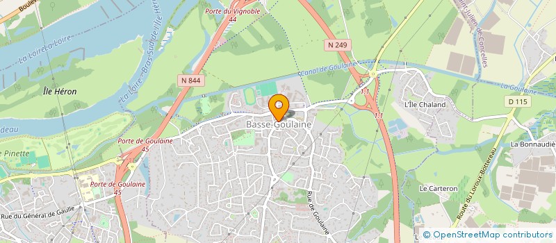 localisation de l'entreprise JJRML à BASSE-GOULAINE