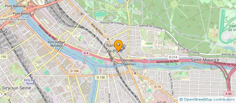 localisation de l'entreprise JJS 26  CHARENTON-LE-PONT