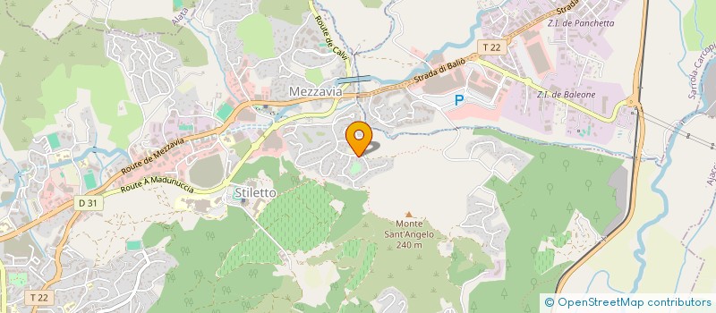 localisation de l'entreprise JJS à AJACCIO