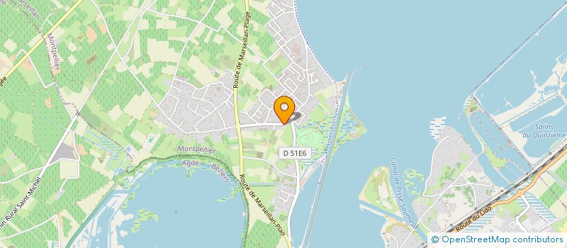 localisation de l'entreprise JJS à MARSEILLAN