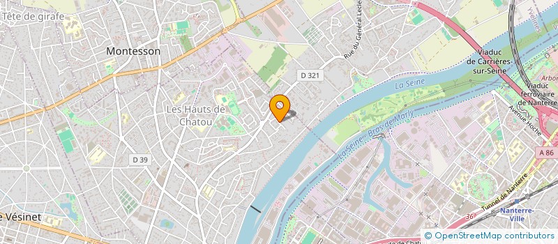 localisation de l'entreprise JJS EXPERT-CONSEIL à CHATOU