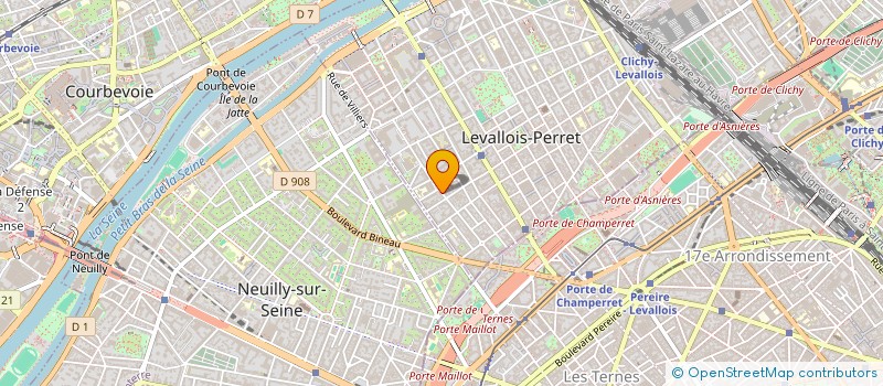 localisation de l'entreprise JJV BUSINESS à LEVALLOIS-PERRET