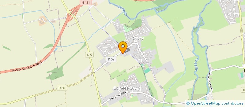 localisation de l'entreprise JJVS  CUVRY