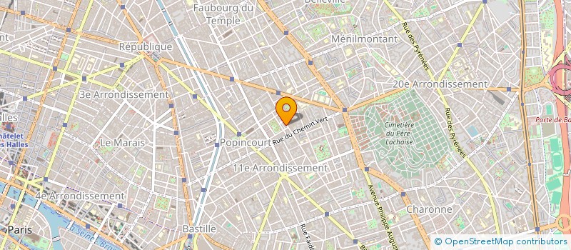 localisation de l'entreprise JK  PARIS