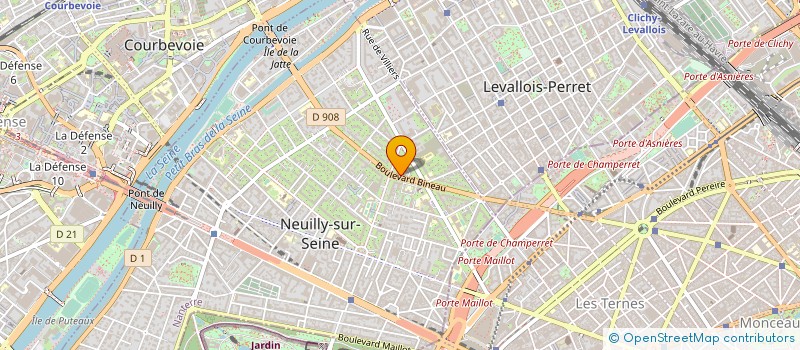 localisation de l'entreprise JK AULNAY à NEUILLY-SUR-SEINE