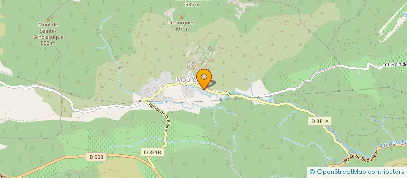 localisation de l'entreprise JK AUTO  MOUREZE