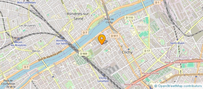 localisation de l'entreprise JK AVENIR à CLICHY
