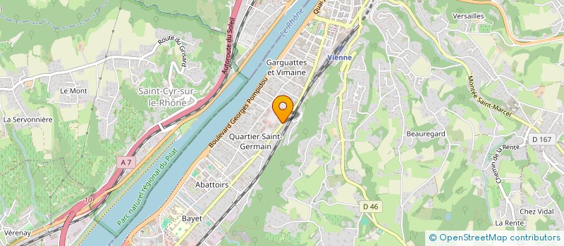 localisation de l'entreprise JK BATI-RENOV  VIENNE