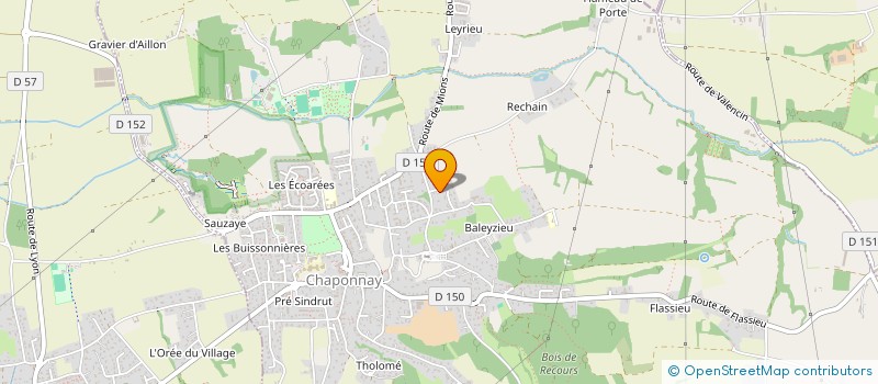 localisation de l'entreprise JK-CMNS à CHAPONNAY