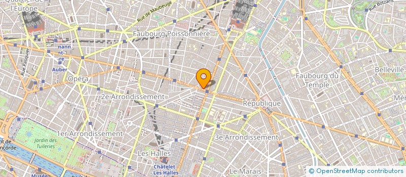 localisation de l'entreprise JK COIFFURE  PARIS