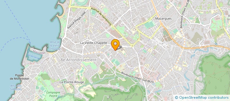 localisation de l'entreprise JK CONSTRUCTION à MARSEILLE