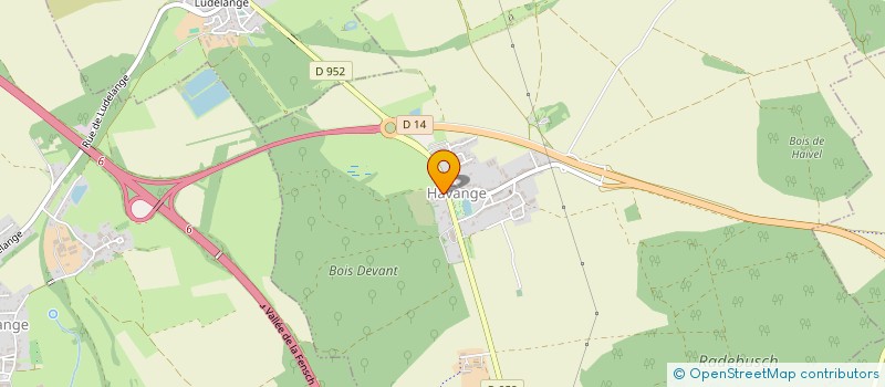 localisation de l'entreprise JK CONSULTING  HAVANGE