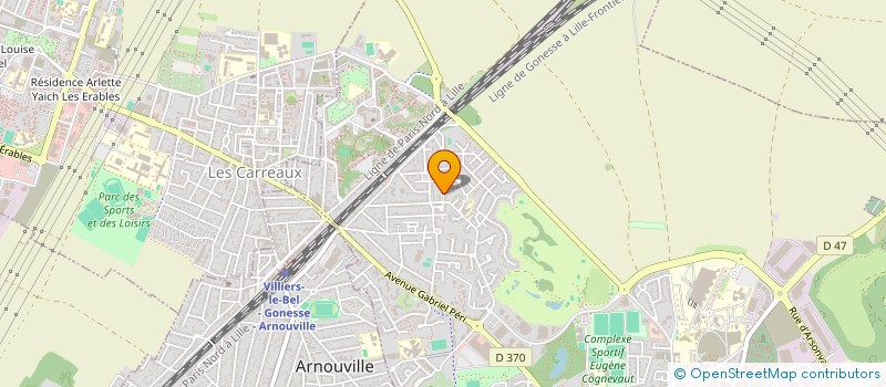 localisation de l'entreprise JK DRIVE à GONESSE