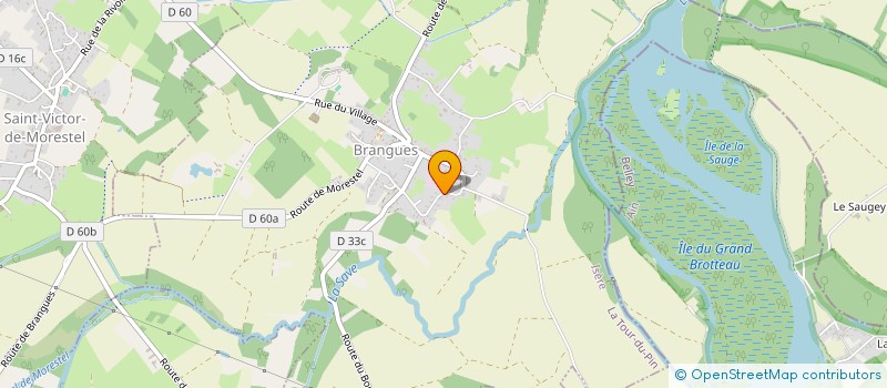 localisation de l'entreprise JK DS INVESTISSEMENTS  BRANGUES