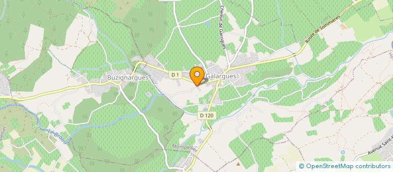 localisation de l'entreprise JK ELEC à CASTELNAU-LE-LEZ