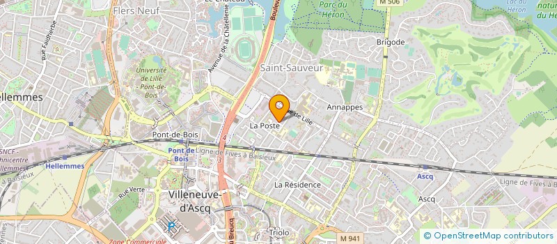 localisation de l'entreprise JK ENERGIES à VILLENEUVE-D'ASCQ