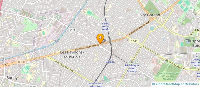 localisation de l'entreprise JK ENSEIGNE  LIVRY-GARGAN