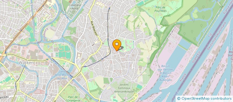 localisation de l'entreprise JK EXPERTISE à STRASBOURG