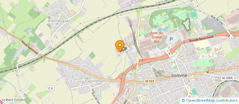 localisation de l'entreprise JK FOOD  CAPINGHEM