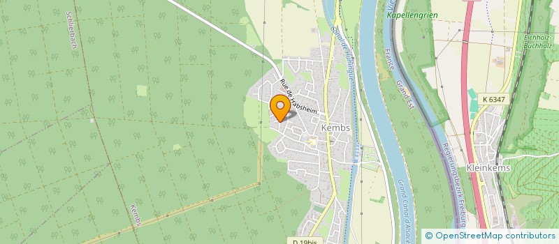 localisation de l'entreprise JK GROUP  KEMBS