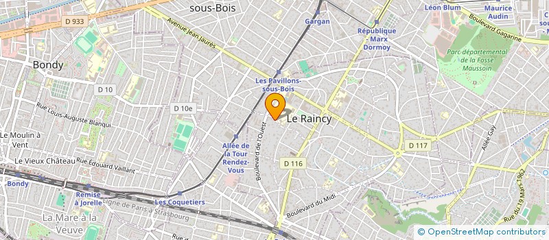 localisation de l'entreprise JK HARMONY CONSULTING à LE RAINCY