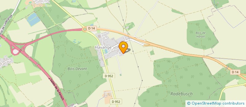 localisation de l'entreprise JK HOME  HAVANGE