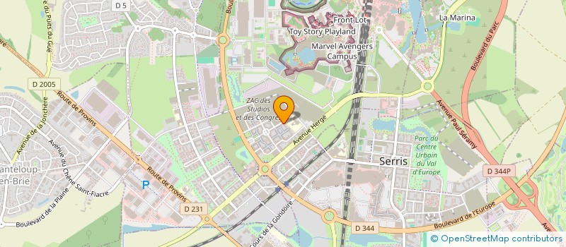 localisation de l'entreprise JK IMMO  CHESSY