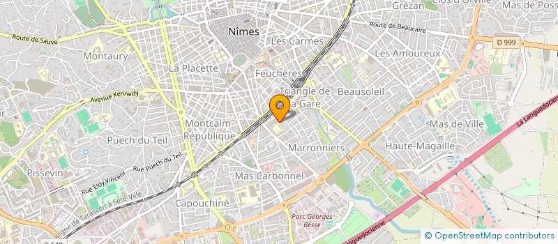 localisation de l'entreprise JK IMMO  NIMES