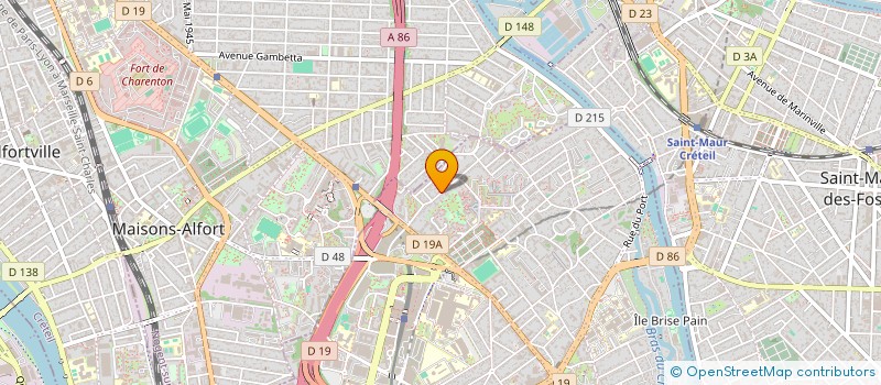 localisation de l'entreprise JK IMMO  CRETEIL