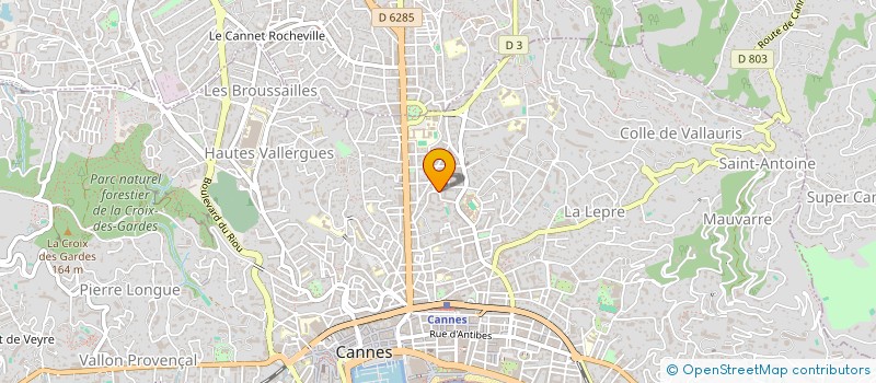 localisation de l'entreprise JK INVEST  CANNES