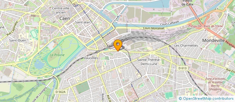 localisation de l'entreprise JK PAN PIZZA à CAEN