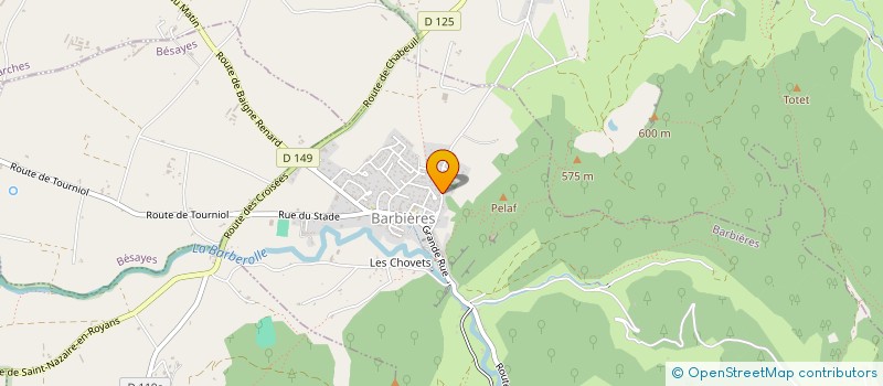 localisation de l'entreprise JK PLOMBERIE  BARBIERES