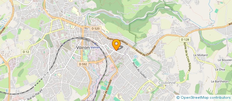 localisation de l'entreprise JK PROMOTION à VOIRON