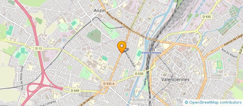 localisation de l'entreprise JK RENOV à VALENCIENNES