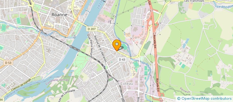 localisation de l'entreprise JK-REPAIR  LE COTEAU