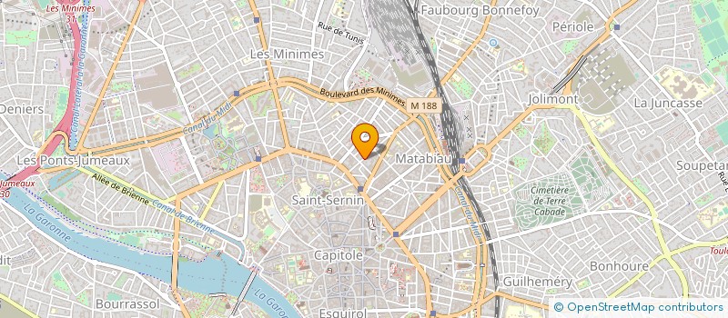 localisation de l'entreprise JK SPORTS à TOULOUSE