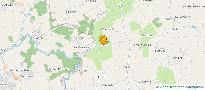 localisation de l'entreprise JK TAXI à SAINT-JUST