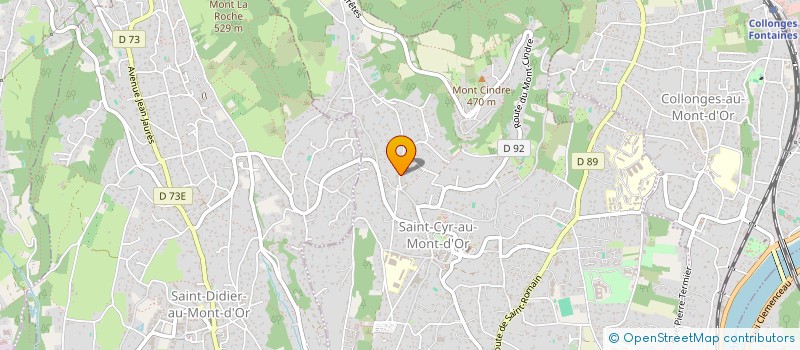 localisation de l'entreprise JK4  SAINT-CYR-AU-MONT-D'OR