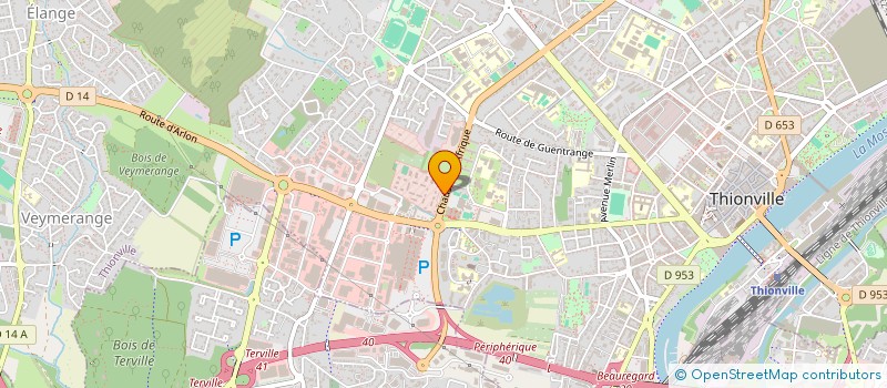 localisation de l'entreprise JKA à THIONVILLE