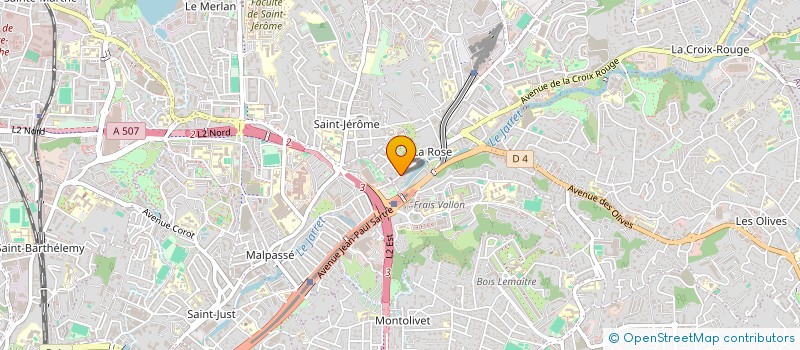 localisation de l'entreprise JKA08 à MARSEILLE
