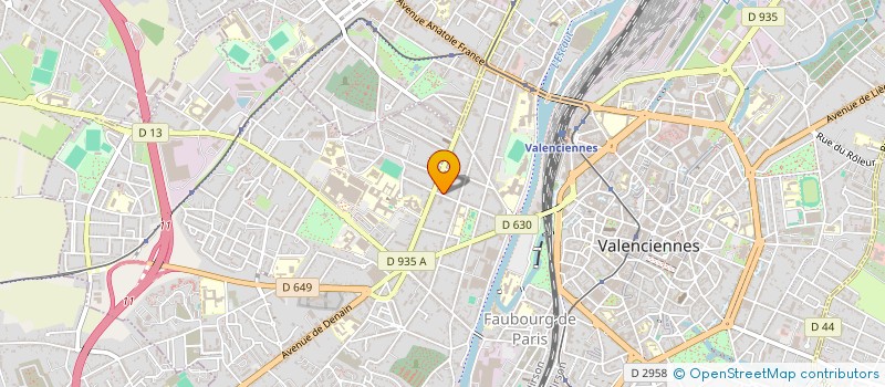 localisation de l'entreprise JKB IMMO  VALENCIENNES