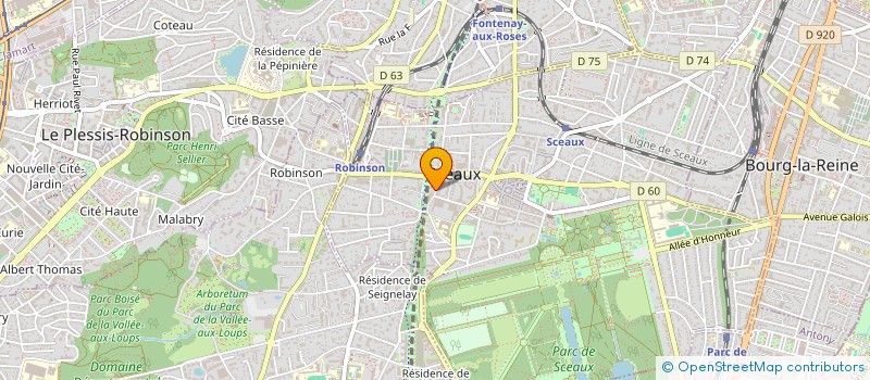 localisation de l'entreprise JKF PERFORMANCE à SCEAUX
